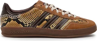 Wales Bonner Adidas X Wales Bonner Gazelle Snake-effect Leather Sneakers - Rust - 11 (IT45 / UK11)