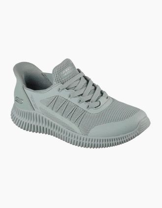 Skechers Womens Skechers Slip-ins: BOBS Geo Lite - Divine Pace 117413 in Sage - Green - Size: 6