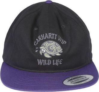 Carhartt Work in Progress Black Embroidered Baseball Hat