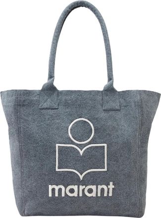 Isabel Marant Tassen, Dames, Grijs, ONE Size, Small Yenky