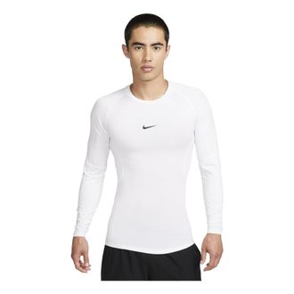 Nike Pro Dri-FIT Tight Long-Sleeve Fitness Top White FB7920-100