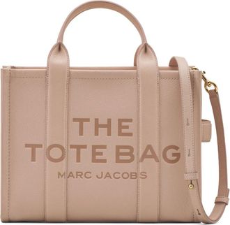 Marc Jacobs The Leather Medium Tote - female - Marc Jacobs - Shopping Bags - Pink - ONE SIZE - Bags