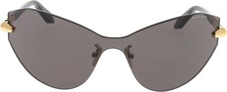Bulgari Accessoires, unisex, Zwart, ONE Size, Zonnebril