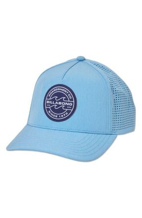Billabong Crossfire Trucker Hat in Light Blue at Nordstrom