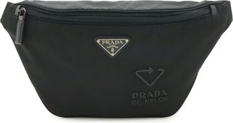 Prada Black Nero Nylon Pouch Sling Bag (Pre-Owned)