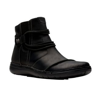 Clarks Un Loop Up Black 26174973 Womens