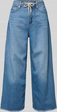 s.Oliver Red Label Wide Leg Culotte-Jeans aus Lyocell-Baumwoll-Mix Modell SURI in Jeansblau, Gr&ouml;&szlig;e 38