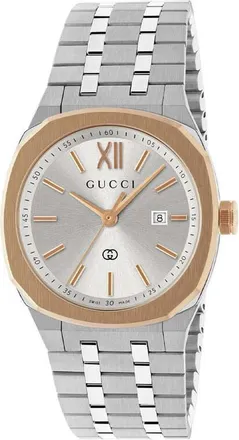 Gucci Gucci 25H Quartz Silver Dial Ladies Watch YA163508