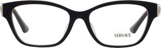 Versace Demo Cat Eye Ladies Eyeglasses VE3344F GB1 54