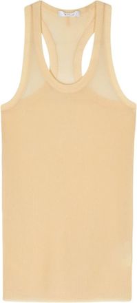 Eytys Knox tank top - unisex - Polyester/Polyamide - XS/S - Yellow