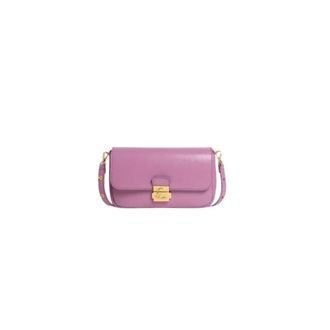 Coccinelle Cross Body Bags, female, Purple, Size: ONE SIZE C-Me Lock Mini Shoulder Bag