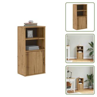 vidaXL Pino - Vidaxl Mueble Auxiliar Odda 40x24x79 Cm Madera Maciza De Pino - Estante