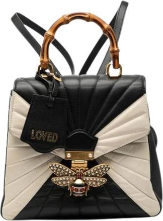 Gucci Pre-owned Backpacks, female, Multicolor, Size: ONE SIZE Pre-owned Vintage Leather Backpack