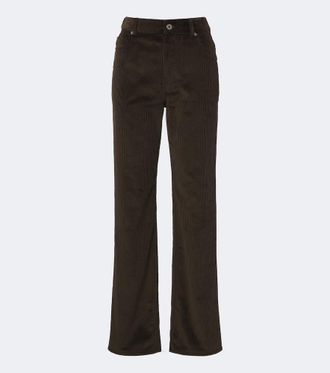 Loewe Pantaloni in velluto a coste di cotone