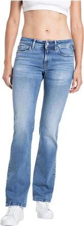 Replay New Luz Bootcut Jeans - Dames - Bootcut Jeans - Blauw - W25 - Katoen - Jeans