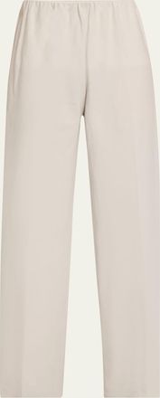 Vince High-Waist Cotton Bias Pants
