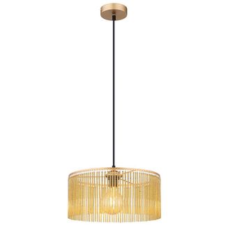 Globo Lighting L&aacute;mpara Colgante - Leeds - Dorado - Metal - &Oslash; 35cm - E27