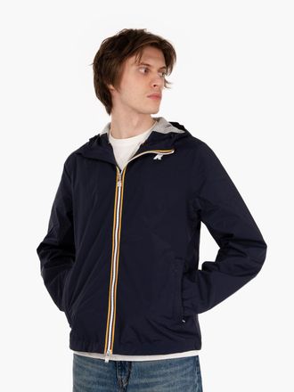 K-Way Giacca Jack stretch nylon jersey blu depth