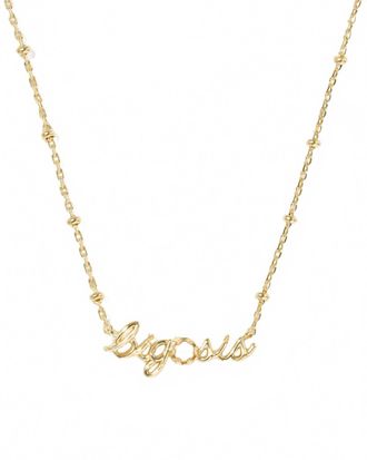 Kendra Scott Womens Big Sis Short Pendant Necklace In Gold