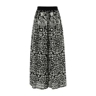 Max Mara Maxi Skirts, female, Multicolor, Size: 3XS Palanca Skirt