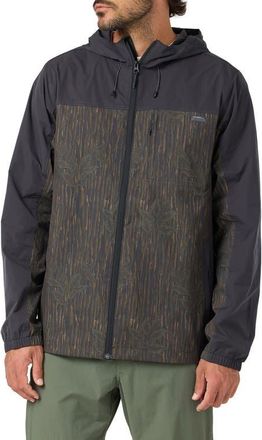 O'Neill TRVLR Windbreaker Jacket in Camo at Nordstrom, Size Xx-Large