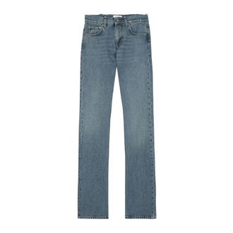 Haikure Carly Straight Jeans - Dames - Regular Fit Jeans - Blauw - W23 - Katoen - Jeans