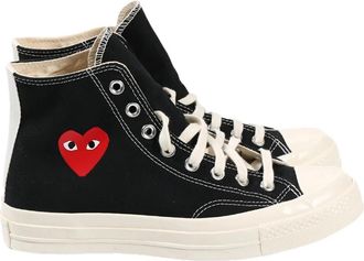 Comme Des Gar&ccedil;ons Rood Hart Print T-shirt - Dames - Sneakers - Zwart - 41 1/2 EU - Schoenen