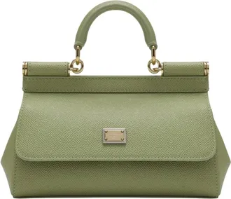 Dolce & Gabbana Handbags, female, Green, Size: ONE SIZE Borsa a Mano