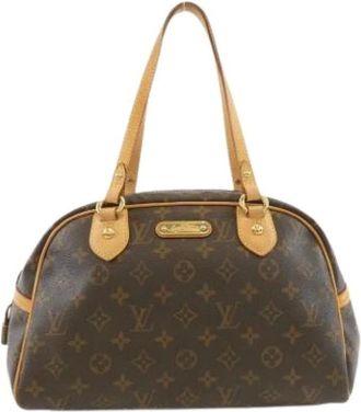 Louis Vuitton Pre-owned Shoulder Bags, female, Brown, Size: ONE SIZE Pre-owned Vintage Shoulder Bag