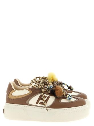 Fendi Womens Match Sneakers