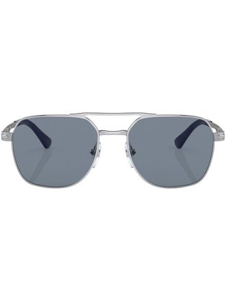 Persol Occhiali da sole squadrati - Argento
