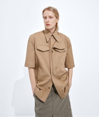 Bottega Veneta Cotton Twill Shirt - Bottega Veneta