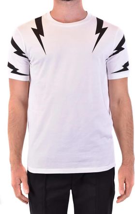 Neil Barrett T-shirt - Heren - T-shirts - Wit - S - Tops