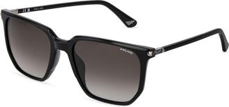 Police SPLU70 ROADIE 9 Polarized 0700 Mens Sunglasses Size 55