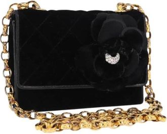 Chanel Pre-owned Metal Mini Bag - Dames - Vintage Mini Tas - Zwart - ONE Size - Vintage