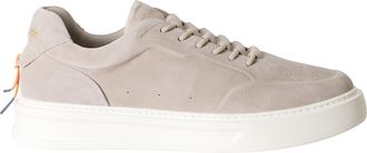 Barracuda Phoenix Marmo Low-Top Gold Logo Suede Sneakers