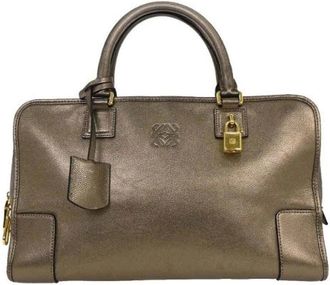 Loewe Pre-owned Handbags, female, Brown, Size: ONE SIZE Pre-owned Handbag
