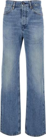 Frame Denim Jeans, Dames, Blauw, W25, Katoen, The Stack Jeans