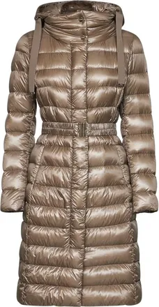 Herno Piumino trapuntato linea ad A - - Coats - Donna - Marrone - L