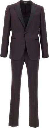 Emporio Armani Completo con revers a lancia - Viola