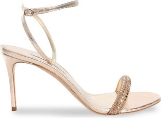 Casadei 90mm Blade Stratosphere sandals - women - Leather/Leather/Kid Leather - 36 1/2 - Neutrals