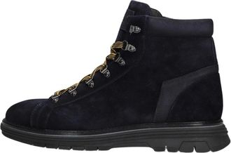Giorgio Lace-up Boots - Heren - Veterlaarzen - Blauw - 40 EU - Leer - Schoenen