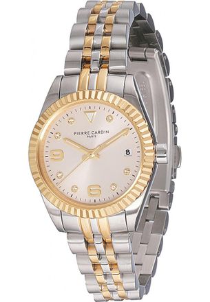 Pierre Cardin Womens CF-1012-MU-4 Ladies Watch - Silver - One Size
