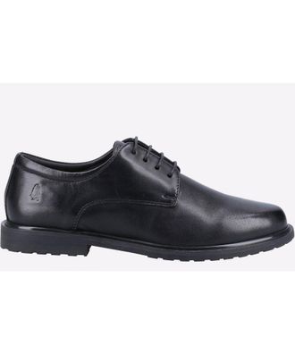 Hush Puppies Verity Womens Girls School Shoe - Black Lace - Size UK 7