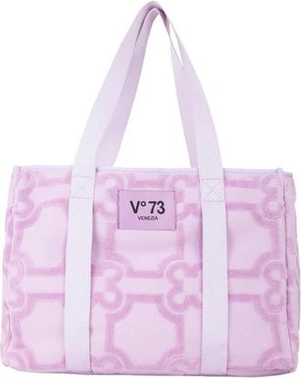 V&deg; 73 Amy Tote Bag - Dames - Shoppers - Paars - ONE Size - Katoen - Tassen