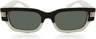 Versace VE4465 545987 Mens Sunglasses White Size 53