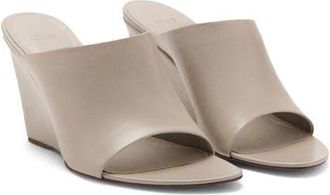 Mango Wedge Slide Sandal in Grey at Nordstrom, Size 9.5Us