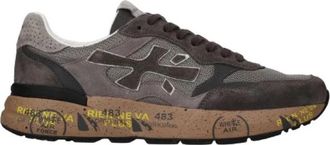Premiata Mick 0.1 8451 Sneaker - Heren - Sneakers - Grijs - 40 EU - Su&egrave;de - Schoenen