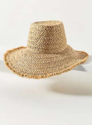 Wyeth Nyc Bali Raffia Bucket Hat