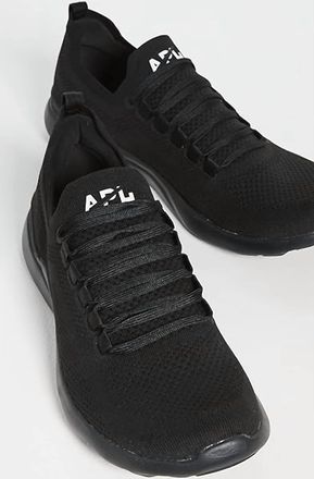 Athletic Propulsion Labs Mens Techloom Breeze Shoe In Black/white/black